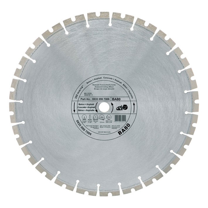 DIAMANTKLINGA BA 80 350X3,2X20 STIHL 08350907006