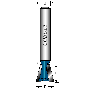 SINKFRÄS D=12,7MM, L=13MM