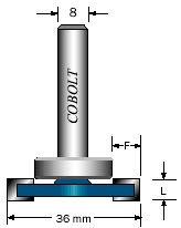 SKIVNOTFRÄS 2,5 / 6MM