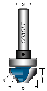 SPEGELFRÄS COBOLT  D:35, M LAGER