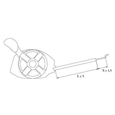 GASREGLAGE GGP-HONDA STIGA 181005501/1
