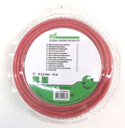 TRIMMERTRÅD RUND D3,3MM 12M STIGA 1911-9104-01