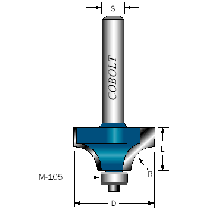 KVARTSSTAVFRÄS R:12.7 MM