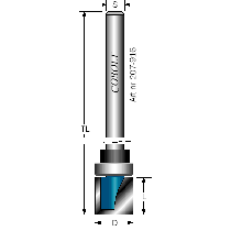 LÅSKISTFRÄS D= 16, TL= 110