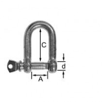 SCHACKEL FÖRZ 5/16"