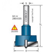 KVISTBORR/BESLAGSFRÄS COBOLT D=15mm, S=8mm