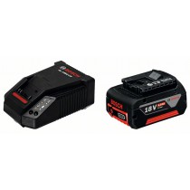 Startsats batteri GBA 18 V 4.0 Ah + laddare AL 1860 CV Professional