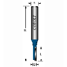 NOTFRÄS COBOLT  4 MM ENSKÄRIG, S:6 MM