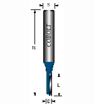 NOTFRÄS HM U B-SKÄR 5 MM COBOLT 200-005