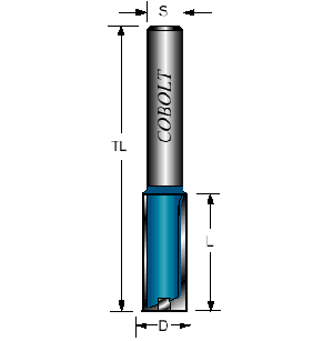 Notfräs 22 mm, L:25mm