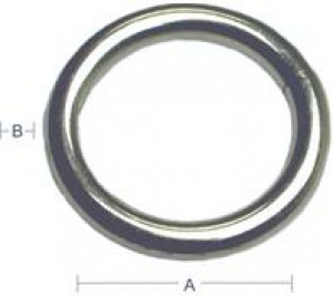 RING 1309 STÅL GALV 9X40MM 2P