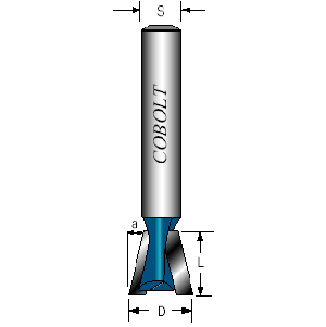 SINKFRÄS D=12,7MM, L=13MM