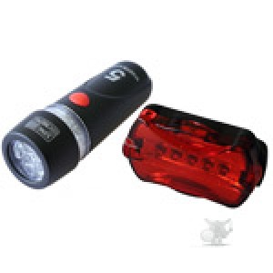 CYKELLAMPSET OMBERG LED