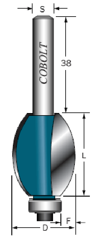 SEGMENTFRÄS L: 32MM